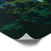 Sneeuwige Pet Apple Crate LabelMosier, OF Poster (Hoek)