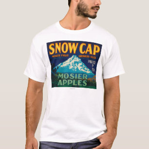 Sneeuwige Pet Apple Crate LabelMosier, OF T-shirt