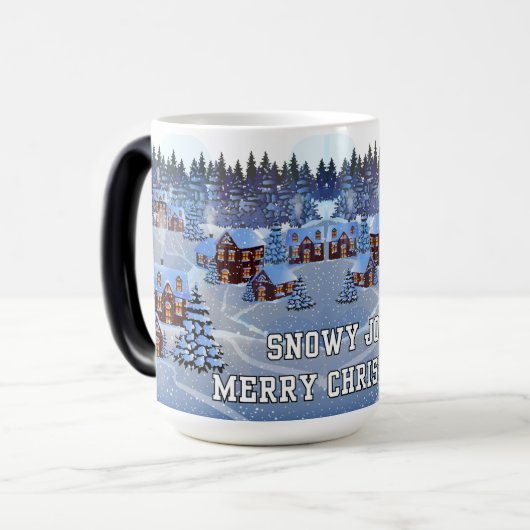 Sneeuwige Vreugde Magische Mok (Voorkant links)