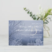 sneeuwijsmeer tijdens winterweddenschappen kaart (Staand voorkant)