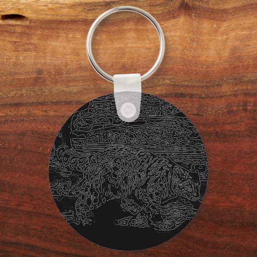 Sneeuwjager 6 sleutelhanger (Voorkant)