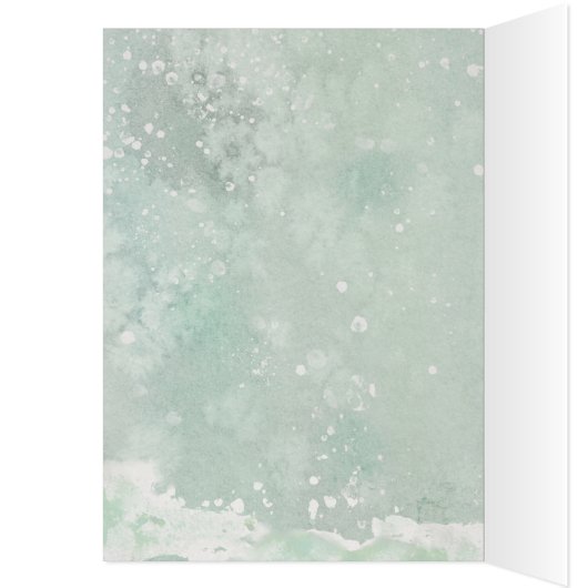 Sneeuwkaart voor kerst (Binnen (Links))