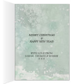 Sneeuwkaart voor kerst (Binnen (Rechts))