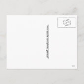 Sneeuwkaasboom Feestdagenkaart (Achterkant)