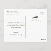 Sneeuwkajuitboom Briefkaart (Achterkant)