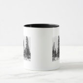 Sneeuwkamperen ten noorden van de poolcirkel mok (Midden)