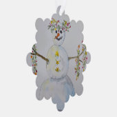 sneeuwkaneelvormig ornament kaart (Rechts)