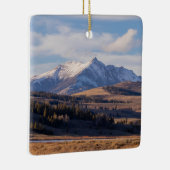Sneeuwkap Berg Yellowstone Ornament (Rechts)