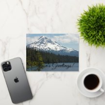 Sneeuwkapje Hood Landschap