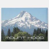 Sneeuwkapje Hood Landschap Magneet (Voorkant)