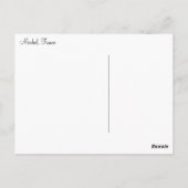 Sneeuwkapje Mont Blanc Briefkaart (Achterkant)