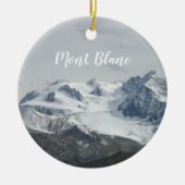 Sneeuwkapje Mont Blanc Ornament (Voorkant)