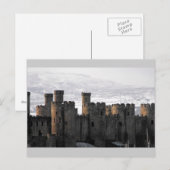 sneeuwkasteel briefkaart (Voorkant / Achterkant)