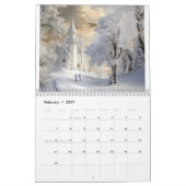 Sneeuwkastelen Kalender (Feb 2027)