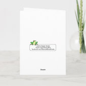 Sneeuwkat en sneeuwmuis, kerstkaart feestdagen kaart (Achterkant)