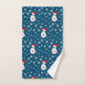 Sneeuwkat Kerst Handdoeken set (Handdoek)