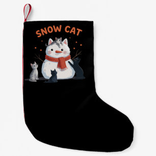 Sneeuwkat Kerstmis Kat Liefhebber Cadeau Vakantie  Kleine Kerstsok