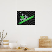 sneeuwkern. poster (Keuken)