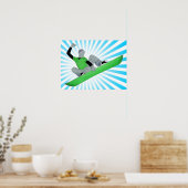 sneeuwkern. poster (Keuken)