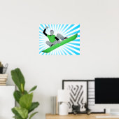 sneeuwkern. poster (Thuiskantoor)