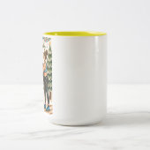 Sneeuwkerst Tweekleurige Koffiemok (Center)