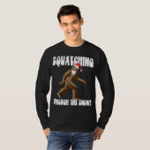 Sneeuwkerstavond smerig t-shirt (Voorkant volledig)