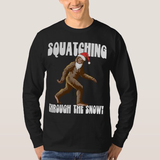 Sneeuwkerstavond smerig t-shirt (Voorkant)