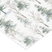 Sneeuwkerstbomen Korte Tafelloper (Hoek)