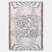 Sneeuwkerstfeest met een geweldige Floral Deken (Voorkant Verticaal)