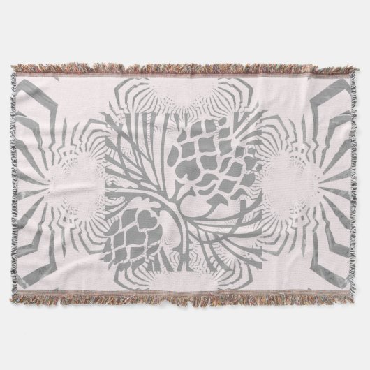 Sneeuwkerstfeest met een geweldige Floral Deken (Voorkant)