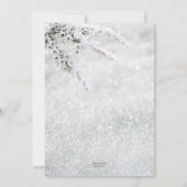 Sneeuwkerstfirma Open House QR in Kaart (Achterkant)