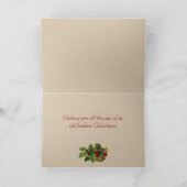 Sneeuwkerstkaart Feestdagen Kaart (Binnen)