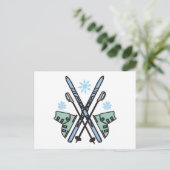 Sneeuwkiën Briefkaart (Staand voorkant)