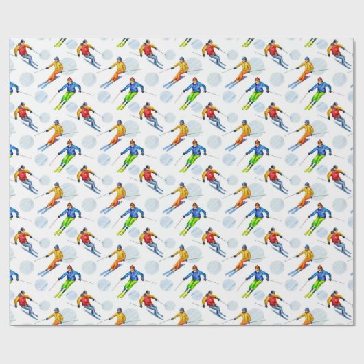 Sneeuwkiën Cadeaupapier (Vlak)