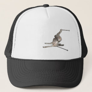 sneeuwkiën; Koel zwart Trucker Pet