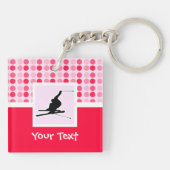 Sneeuwkiën Sleutelhanger (Achterkant)