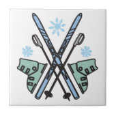 Sneeuwkiën Tegeltje (Voorkant)