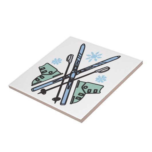 Sneeuwkiën Tegeltje (Zijkant)