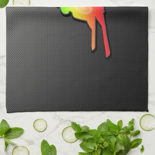 Sneeuwkiën Theedoek (Gevouwen)