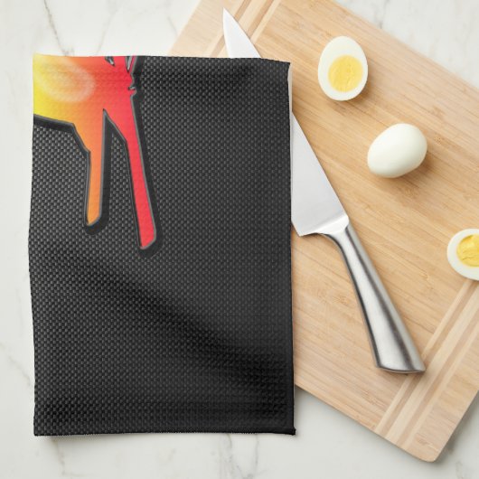 Sneeuwkiën Theedoek (Quarter Fold)