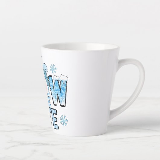Sneeuwklap Latte Mok (Rechts)