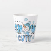 Sneeuwklap Latte Mok (Voorkant)