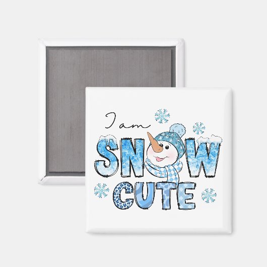 Sneeuwklap Magneet (Voorkant / Achterkant)