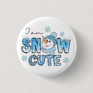 Sneeuwklap Ronde Button 3,2 Cm