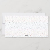 Sneeuwkleurig pretkerst 2 Fotovakantie-Kaart Feestdagenkaart (Achterkant)