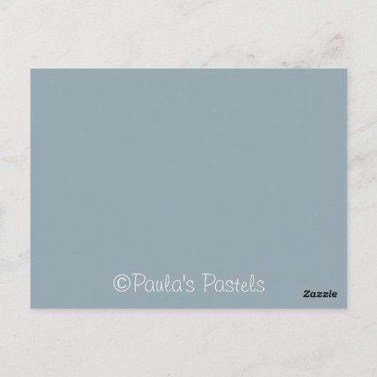 Sneeuwklokje Bloem Bedankt Ansichtkaart Briefkaart (Achterkant)