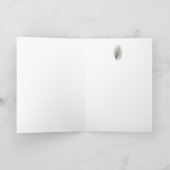 Sneeuwklokje de Maltese kerst Kaart (Binnen)