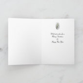 Sneeuwklokje de Maltese kerst Kaart (Binnen)