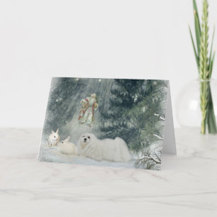 Sneeuwklokje de Maltese kerst Kaart