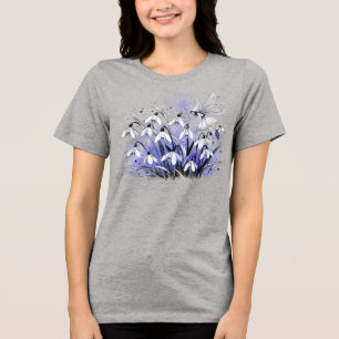 Sneeuwklokje fee Tri-Blend shirt